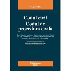 Codul civil. Codul de procedura civila. Actualizat la 6 ianuarie 2023 2023
