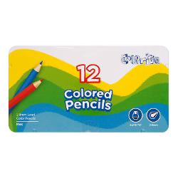 Creioane 12 culori, cut. metal, Marco 1100 12TN (12/72) 5090