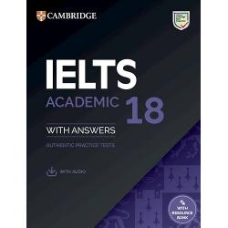 Cambridge IELTS 18 Academic t Students Book with Answers with Audio with Resource Bank