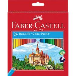 Creioane Colorate Faber-Castell 24 Buc 111224-120124