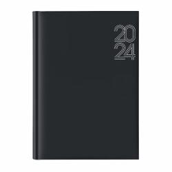 Agenda Artibest A5 datata hartie offset alb coperta negru EJ241204