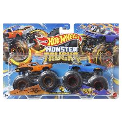 Hot Wheels Monster Truck Set 2 Masini Scara 1 La 64 Dodger Charger Si Rodger Dodger MTFYJ64_HNX30