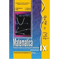 Manual matematica clasa a IX a TC+CD