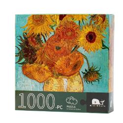 Puzzle Van Gogh, Sunflowers 1000 piese 0216002