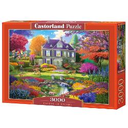 Puzzle cu 3000 de piese Castorland - Garden of Dreams 300655