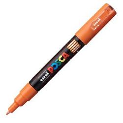 Marker UNI PC-1m Posca 0.7 mm, portocaliu inchis 53975