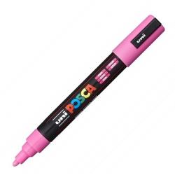 Marker UNI PC-5M Posca 1.8 -2.5 mm, roz fluorescent M1456