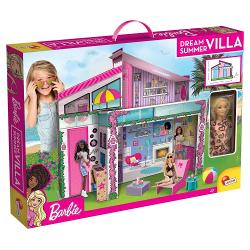 Set de joaca cu papusa, Lisciani, Casa de vara a lui Barbie S00007693