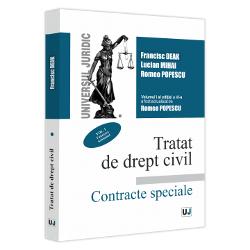 Tratat de drept civil. Contracte speciale volumul I. Vanzarea. Schimbul (editia a VI a)