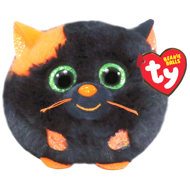 Jucarie de plus TY Beanie Balls - Salem, pisica neagra 10 cm TY 42544