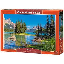Puzzle cu 500 de piese Castorland - Maligne Lake Canada