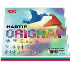 Hartie origami 21x21cm 100-set Daco HR901