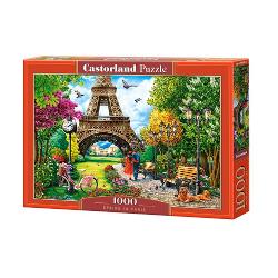 Puzzle cu 1000 de piese Castorland - Spring in Paris 104840