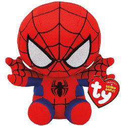 Jucarie de plus TY Beanie Babies - Spiderman 15 cm TY41188