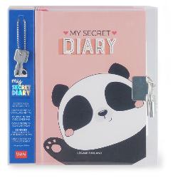 Jurnal cu lacat si cheie Legami My Secret Diary - Panda DIA0013