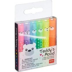 Set 6 markere teddy bear LGM MHKIT3