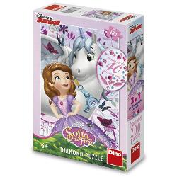 Puzzle cu 200 de piese Dino Toys - Printesa Sofia 422162