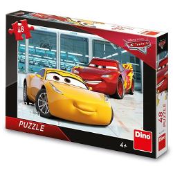 Puzzle cu 48 de piese Dino Toys - Cars 3 105265/371316
