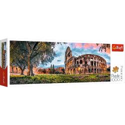 Puzzle panoramic cu 1000 de piese Trefl - Coloseumul la rasarit 29030