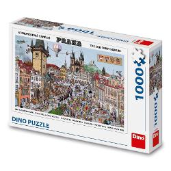 Puzzle Piata Orasului 1000 piese DINO TOYS 533028