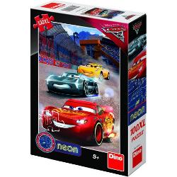 Dino toys puzzle cars 3 neon,100xl 105302/394131