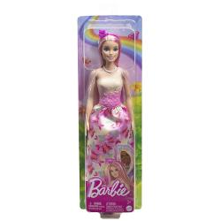 Barbie Papusa Barbie Cu Parul Blond Si Roz MTHRR08