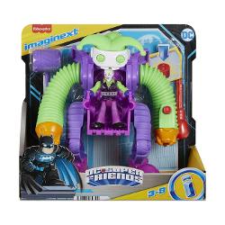 Vezi detalii pentru DC Super Friends - Vehicul cu figurina Joker, Fisher Price Imaginext MTM5649_HGX80