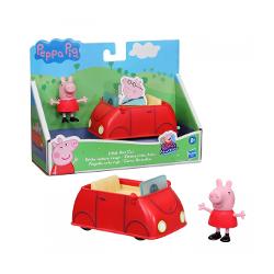 Vehicul cu figurina micuta Masina Rosie Peppa Pig F2185_F2212