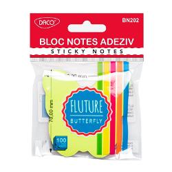 Bloc Notes Adeziv Fluture Daco BN 202