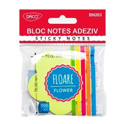 Bloc Notes Adeziv Floare Daco BN 203