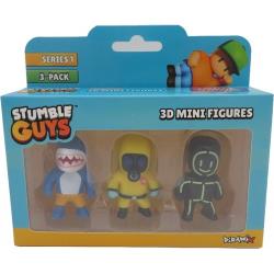 Set cu 3 Mini Figurine Stumble Guys 3D Seria 1 N00061194