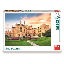 Puzzle cu 500 de piese DINO TOYS - Castelul Lednice 38781