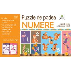 Numere. Puzzle de podea clb.ro imagine 2022