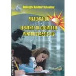 Matematica. Elemente de geometrie clasele I_IV
