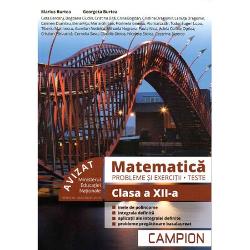 Matematica probleme si exercitii teste clasa a XII-a profilul tehnic