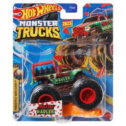 Masinuta Hot Wheels Monster Truck Melon Mauler, scara 1:64 MTFYJ44 HLT09