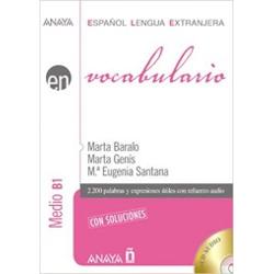 Anaya Ele En Collection : Vocabulario - Nivel Medio B1 Con Soluciones + CD