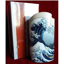 Vaza (portelan) Hokusai marele val 22cm sda39 22cm