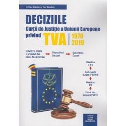 Deciziile Curtii de Justitie a UE privind TVA 1970-2019