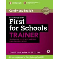 First For Schools Trainer With Downloadable Audio 2Ed