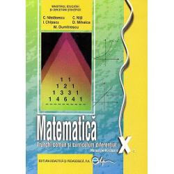 Manual matematica clasa a X a TC+CD (editia 2019)