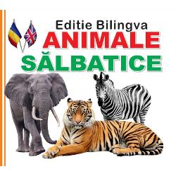 Animale salbatice pliant (editie bilingva)