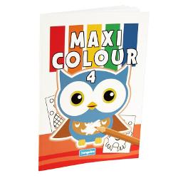 Carte de colorat maxi colour 4