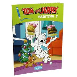 Carte de colorat Tom si Jerry 3