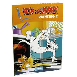Carte de colorat Tom si Jerry 2
