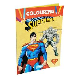 Carte de colorat Superman 2