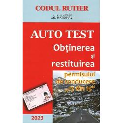 AUTO TEST 2023 - Obtinerea si restituirea permisului de conducere, 13 din 15