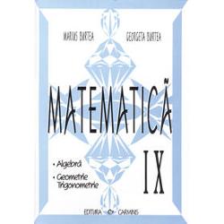 Culegere de matematica clasa a IX-a