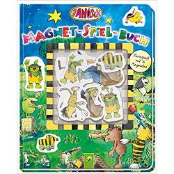 Janosch Magnet-Spiel-Buch: Lernspab mit 16 Magneten