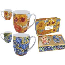 Set 2 cani Van Gogh Iris – Sunflowers 0,450l 8307220 0450l